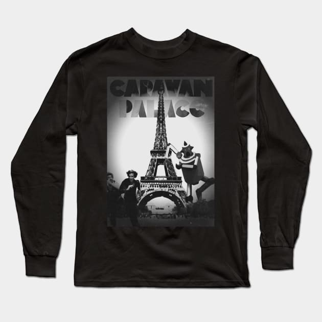 Caravan Palace - Running From The Robot Long Sleeve T-Shirt by Backwoods Design Co